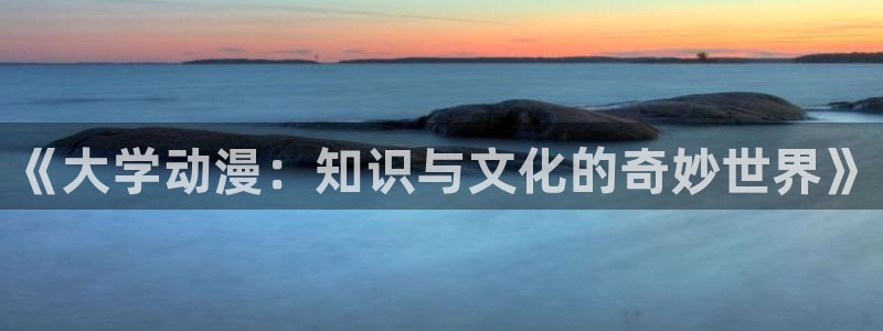 进击的巨人风车动漫：《大学动漫：知识与文化的奇妙世界》